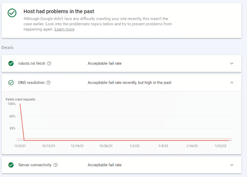 dns issues